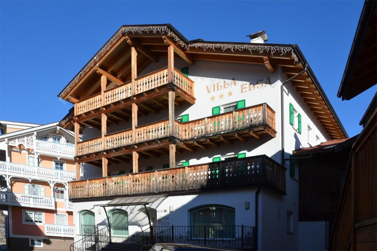 Garni Villa Elsa Pozza di Fassa Ngoại thất bức ảnh