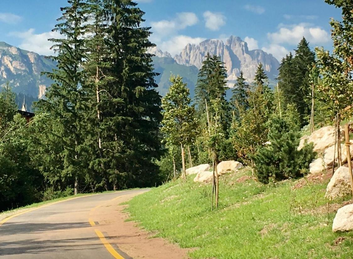 Garni Villa Elsa Pozza di Fassa Ngoại thất bức ảnh